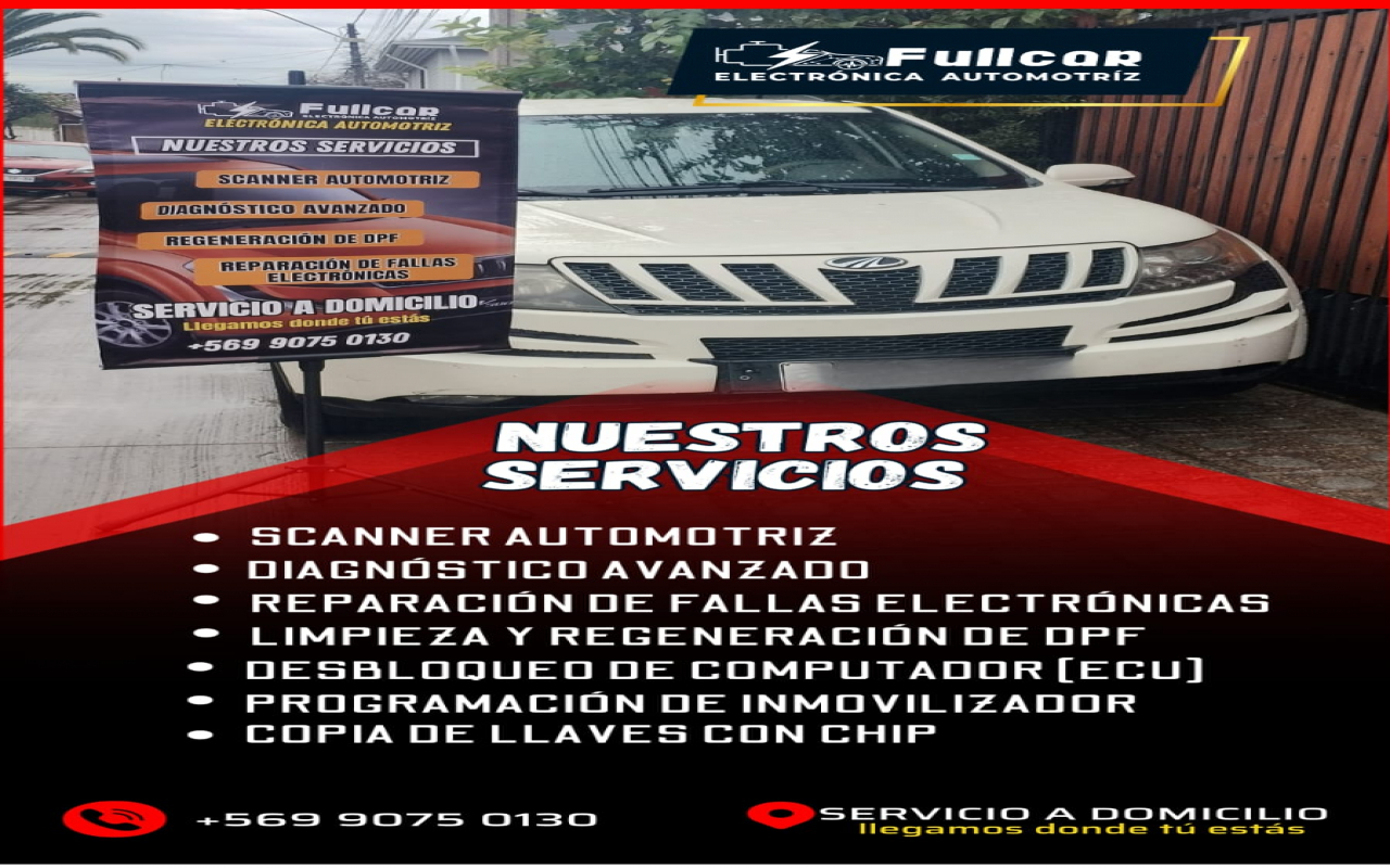 Fullcar electrónica automotriz a Domicilio en Tuerkas.com